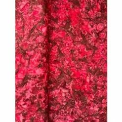 Kingfisher Red Batik Extra Wide Backing Fabric 0.5m