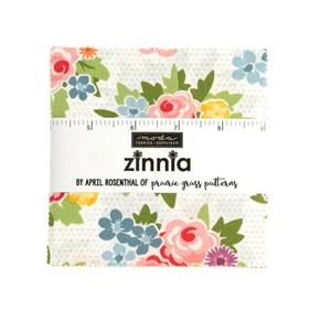 Moda Zinnia 5" Charm Pack Of 42 Pieces -SEWINGSTREET Sales