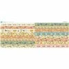 Pumpkin Patch Half Strips Fabric Panel (70 X 55cm)