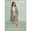 Cambria Duster Pattern By Friday Pattern Company (Size XS- 4X) -SEWINGSTREET Sales fbht50