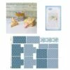 Living In Loveliness Sewing Room Accessories Pattern & Panel - Blue China -SEWINGSTREET Sales gp6681