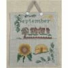 Cross Stitch Guild September Calendar Posey Pocket -SEWINGSTREET Sales gpyw59