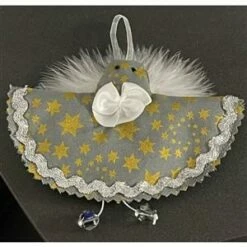 Allison Maryon's Gold Star Christmas Angel Decoration X 2