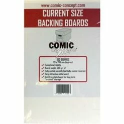Acid Free "Comic Board" Fabric Storage Pack Of 100