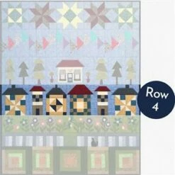 Village Street Row A Month - Row 4 Houses