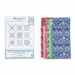 Alice Caroline Liberty Kaleidoscope Quilt Block 5