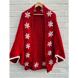 Adventures In Crafting Ruby Let It Snow Crochet Shrug Kit 3 Adventures In Crafting Ruby Let It Snow Crochet Shrug Kit