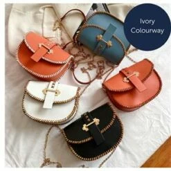 Sew Lisa Lams Palma Saddle Bag Kit - Ivory