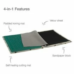 Quilter's Ironing & Cutting Multi-Mat Bees A4 30 X 24cm 7 Quilter's Ironing & Cutting Multi-Mat Bees A4 30 X 24cm -SEWINGSTREET Sales kczw14 2