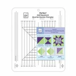 Half-Square & Quarter-Square Triangles Ruler