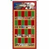 Debbi Moore Traditional Merry Christmas Folding Advent Calendar Fabric Panel (70cm X 120cm) -SEWINGSTREET Sales lhuu14