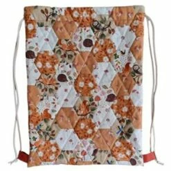 Jenny Jackson EPP Drawstring Style Bag Pattern & Pieces