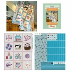 Amber Makes Teal The Sewing Quilt Kit