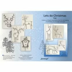 Sanntangle Stags Stencil