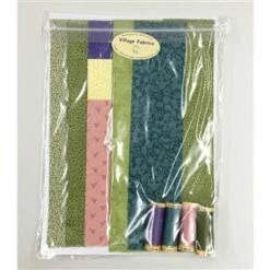 Village Street - Row A Month: Row 3, Flower Bed (includes Thread) -SEWINGSTREET Sales oemy49 2