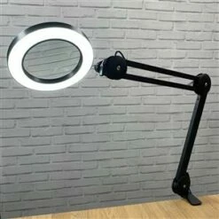 Native Lighting Black Chameleon Mini USB Desk Magnifier Lamp