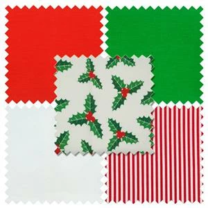 Christmas Classic Fat Quarter Pack Of 5 4 Christmas Classic Fat Quarter Pack Of 5 - Image 2