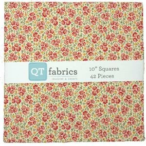 Floral Cache 10 Inch Charm Pack Of 42 Pieces -SEWINGSTREET Sales otuq39
