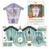 Amber Makes Birdhouse Peg Bag Kit: Instructions & Panel - Bluebell House