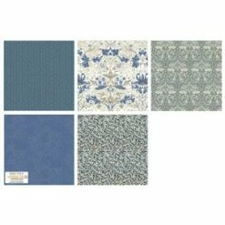 Crazier Eights Blue FQ's (5pcs)