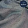 Yarn Dyed Navy Cotton Chambray Fabric Bundle (4.5m) -SEWINGSTREET Sales qw6639