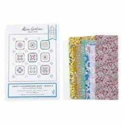 Alice Caroline Liberty Kaleidoscope Quilt Block 8