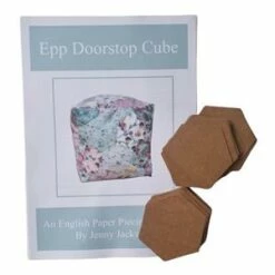 Jenny Jackson's EPP Doorstop Instructions Plus 62 Paper Pieces