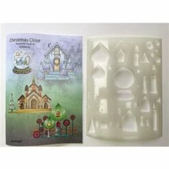 Christmas Close Stencil - A4