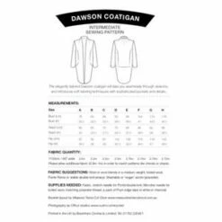 The Thrifty Stitcher Dawson Coatigan (Sizes 6-22) -SEWINGSTREET Sales tbt650 1