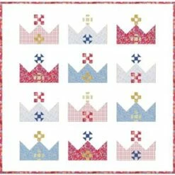 Alice Caroline Crowning Glory Quilt Kit 134 X 134cm
