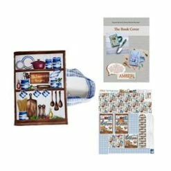 Amber Makes My Favourite Recipes Book Cover Kit Panel & Instructions