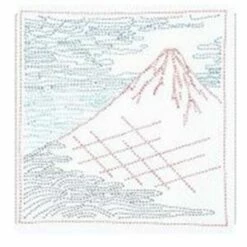 Hana-fukin Mount Fuji Ukiyoe Sashiko Kit