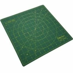 Square Locking Rotating Cutting Mat Green 12 X 12"