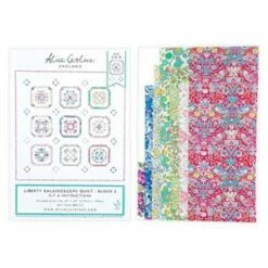 Alice Caroline Liberty Kaleidoscope Quilt Block 2