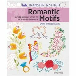 Transfer & Stitch: Romantic Motifs Book By Carina Envoldsen-Harris