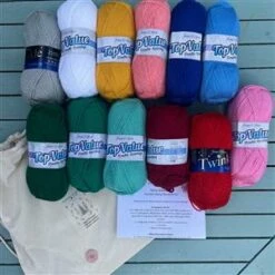 Adventures In Crafting Merry Stitchmas Blanket CAL Kit -SEWINGSTREET Sales xhs697 1