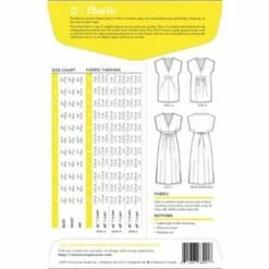 Charlie Caftan By Closet Core Patterns (Sizes 0- 20) -SEWINGSTREET Sales xsht03 1