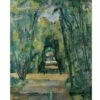National Gallery Cezanne Avenue At Chantilly Panel 0.9m -SEWINGSTREET Sales ydvt37