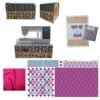 Jenny Jackson's Floral Sewing Machine Mat & Cover Kit: Pattern, Paper Pieces, Fabric Panel & Fabric (1.5m) -SEWINGSTREET Sales yr6630